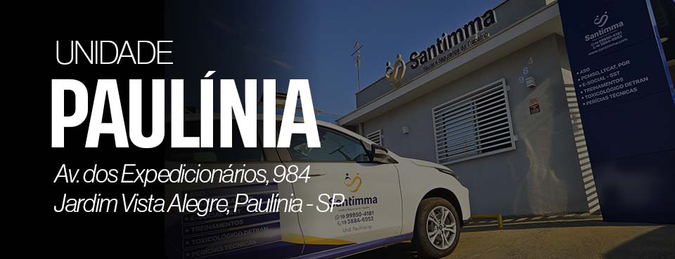 Unidade Paulínia Santimma - Agendamento de exames na Av. dos Expedicionários, 984, Jardim Vista Alegre. Clique para escolher esta unidade.